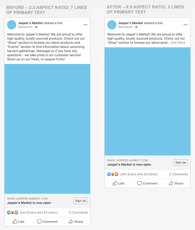 facebook updates