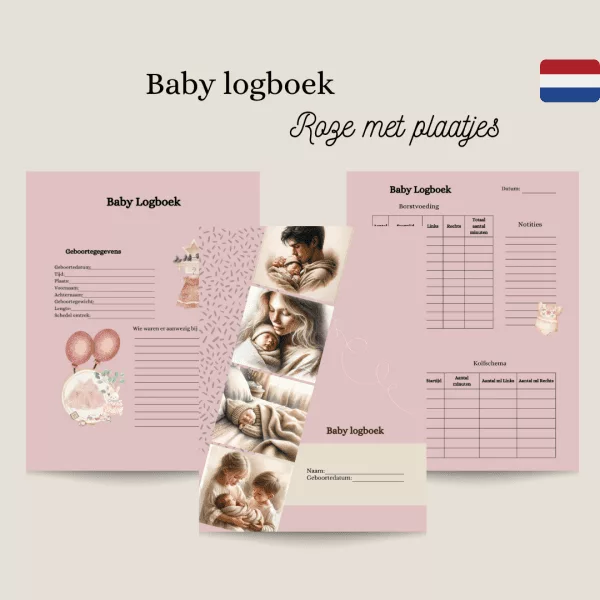 baby logboek, newborn, planner, schema