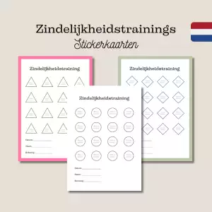 Zindelijkheidstraining, beloningssysteem, beloningskaart
