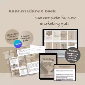 e-boek, plr, mrr, bewerkbaar, canva, blog, marketing gids, virtueel assistent